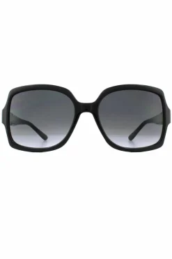 Sunglasses*Jimmy Choo Square Dark Grey Gradient SAMMI/G/S Sunglasses Black