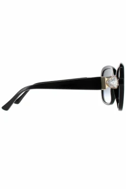 Sunglasses*Jimmy Choo Square Dark Grey Gradient SADIE/S Black