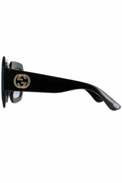 Sunglasses*Gucci Square Grey GG0053SN Black