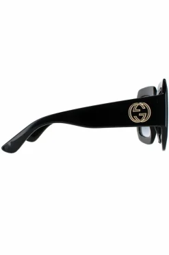 Sunglasses*Gucci Square Grey GG0053SN Black