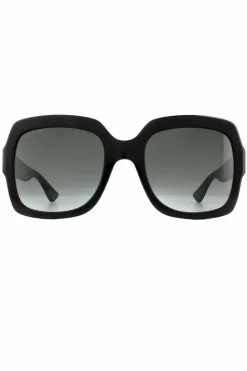 Sunglasses*Gucci Square Grey Gradient Sunglasses GG0036SN Black