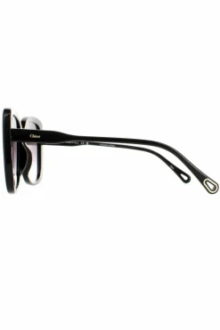 Sunglasses*Chloe Square Grey Gradient CH0125S Black