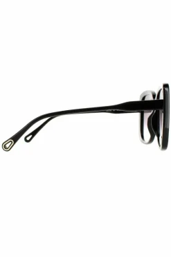 Sunglasses*Chloe Square Grey Gradient CH0125S Black