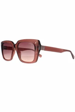 Sunglasses*Guess Square Burgundy Pink GU8243 Red