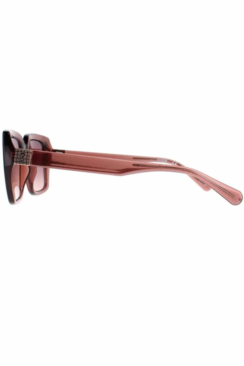 Sunglasses*Guess Square Burgundy Pink GU8243 Red