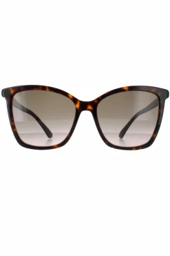 Sunglasses*Jimmy Choo Square Havana Gradient ALI/S Brown