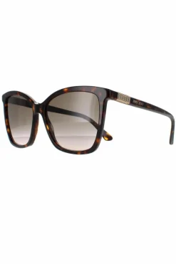 Sunglasses*Jimmy Choo Square Havana Gradient ALI/S Brown