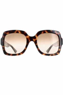 Sunglasses*Gucci Square Havana Gradient GG1337S Brown