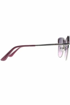 Sunglasses*Guess Square Violet Bordeaux Mirror GU7738 Purple