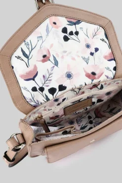 Cross-Body Bags*Ashwood Leather Stile Fiorentino' Real Leather Crossbody Bag Beige