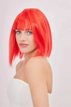 Hair Accessories*My Accessories London Straight Bob Wig in Red