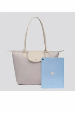 Handbags|Tote Bags*Kitise Sturdy Lightweight Stylish Large Handle Tote Bag Beige