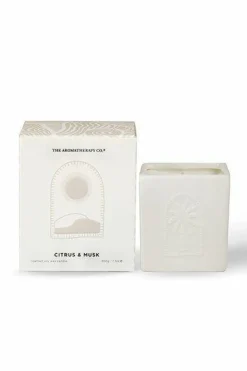 Candles & Diffusers|Candles*The Aromatherapy Company Sunset 200g Candle - Sunned Citrus & Musk White
