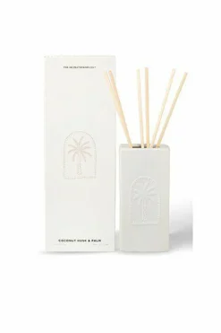 Candles & Diffusers|Candles*The Aromatherapy Company Sunset 150ml Diffuser - Coconut Husk & Palm White