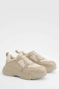 Trainers*boohoo Super Chunky Trainers beige