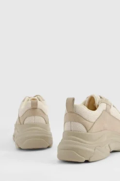 Trainers*boohoo Super Chunky Trainers beige