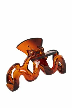 Hair Accessories*My Accessories London Swirl Hair Clip In Tortoiseshell Brown