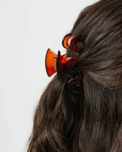 Hair Accessories*My Accessories London Swirl Hair Clip In Tortoiseshell Brown