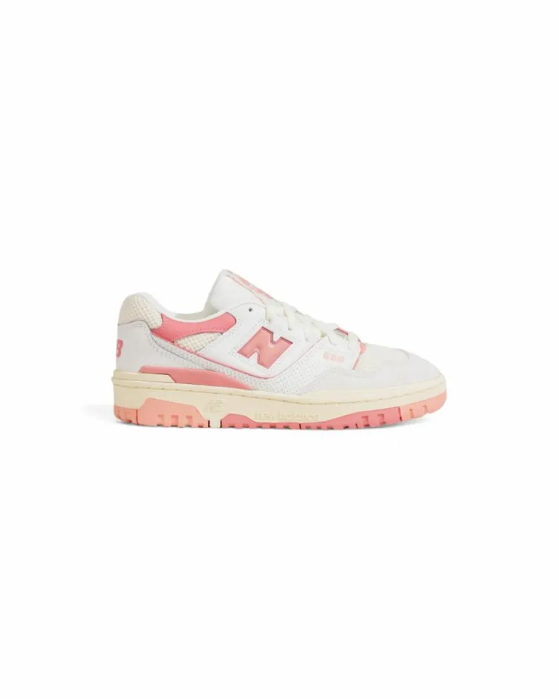Trainers*New Balance Synthetic Leather Sneakers with 4cm Heel Height Pink