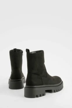 All Boots|Boots*boohoo Tab Detail Chelsea Boot black