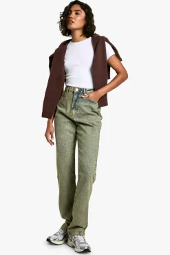Up To 80% Off Winter Warmers|Denim*boohoo Tall Basics High Waisted Straight Leg Jeans light sand