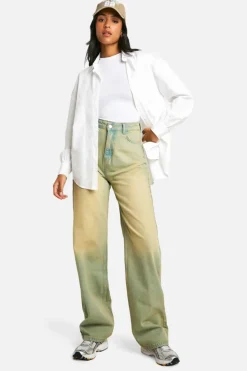 Up To 80% Off Winter Warmers|Jeans*boohoo Tall Dark Wash Wide Leg Jean blue