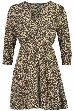 Wrap Dresses*boohoo Tall Print Wrap Dress leopard