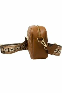 Cross-Body Bags*SVNX Tan Bee Embellished Camera Bag Brown