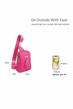 Cross-Body Bags|Handbags*Kitise Tassel Accent Multi-Compartments Single Strap Backback/Crossbody Bag Off White
