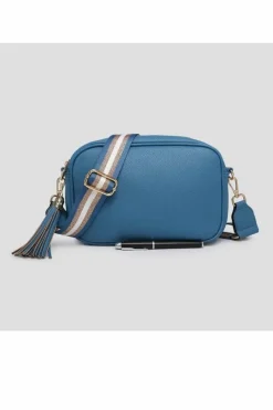 Cross-Body Bags|Handbags*Kitise Tassel Charm Camera Crossbody Bag with Tassel Charm & Canvas Strap Baby Blue