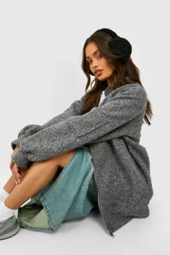 Earmuffs|Hats & Gloves*boohoo Teddy Fur Earmuff black