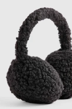 Earmuffs|Hats & Gloves*boohoo Teddy Fur Earmuff black