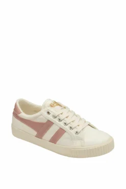 Trainers*Gola Tennis Mark Cox' Canvas Lace-Up Trainers Off White
