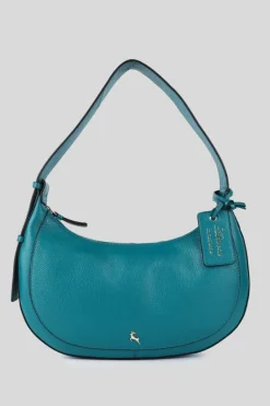 Cross-Body Bags*Ashwood Leather Tesoro di Bologna' Real Leather Shoulder Bag Bottle Green