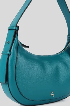 Cross-Body Bags*Ashwood Leather Tesoro di Bologna' Real Leather Shoulder Bag Bottle Green