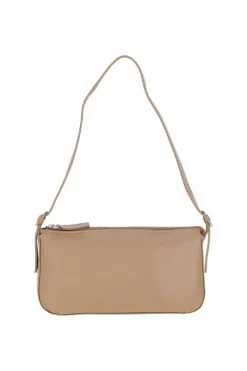 Shoulder Bags*Ashwood Leather Tesoro Pelle' Plain Shoulder Bag Tan