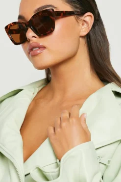 Sunglasses*boohoo Tortoise Shell Cat Eye Sunglasses multi