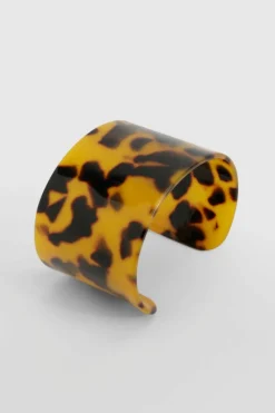Bracelets*boohoo Tortoise Shell Chunky Bangle brown