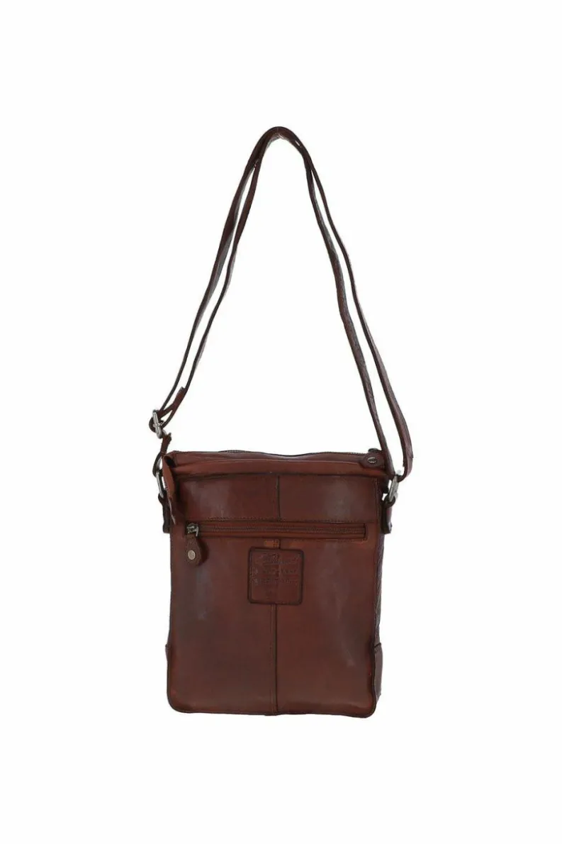 Cross-Body Bags|Handbags*Ashwood Leather Tramonto' Vintage Woven Leather Crossbody Bag Light Brown