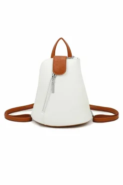 Handbags*Kitise Trendy Small Convertible Practical Backpack Beige