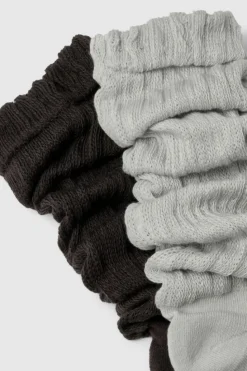 Tights & Socks|Tights & Socks*boohoo Two Pack Knitted Slouchy Socks multi
