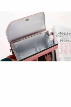 Handbags|Clutch Bags*Kitise V Envelope Shape Hardcase Clutch Purse Bag With Chain Strap Beige