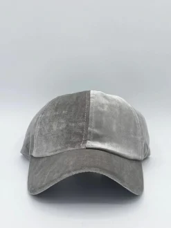 Hats & Gloves|Hats & Gloves*SVNX Velvet Baseball Cap Grey