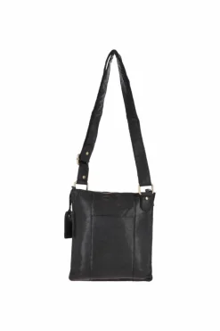 Shoulder Bags*Ashwood Leather Vintage Small Leather Shoulder Bag Black
