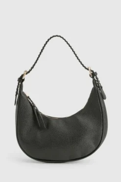 Shoulder Bags|Handbags*boohoo Western Tassel Leather Look Shoulder Bag black