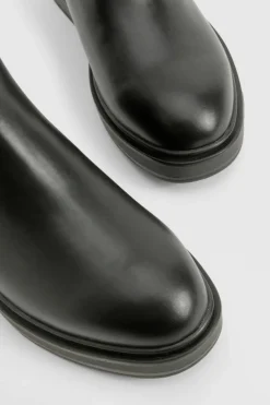 All Boots|Boots*boohoo Wide Fit Panel Detail Low Chelsea Boots black
