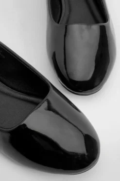 Ballet Flats|Flats*boohoo Wide Fit Patent Ballet Flats black