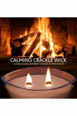 Candles & Diffusers|Candles*Deco Express Woodwick Candles - Cinnamon Roll Beige