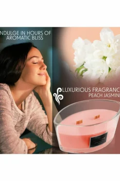 Candles & Diffusers|Candles*Deco Express Woodwick Candles - Peach Jasmine Orange