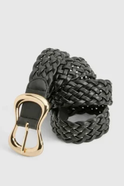 Belts*boohoo Woven Belt black